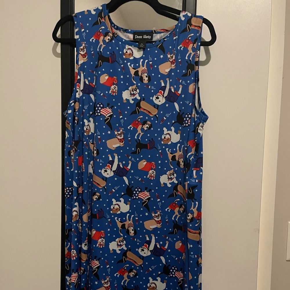 Fourth of July Dog Dress